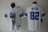 Wholesale Cheap Nike Cowboys #82 Jason Witten White Men's Stitched NFL Helmet Tri-Blend Limited Jersey