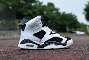 Wholesale Cheap Kids Air Jordan 6 VI Oreo White/Black