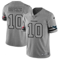 Wholesale Cheap Houston Texans #10 DeAndre Hopkins Men's Nike Gray Gridiron II Vapor Untouchable Limited NFL Jersey