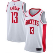 Wholesale Cheap Rockets #13 James Harden White Basketball Swingman Association Edition 2019-2020 Jersey