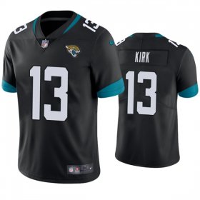 Wholesale Cheap Men\'s Jacksonville Jaguars #13 Christian Kirk Black Vapor Untouchable Limited Stitched Jersey