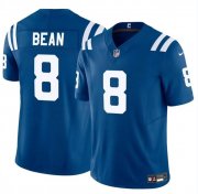 Cheap Men's Indianapolis Colts #8 Jason Bean Blue 2024 F.U.S.E. Vapor Limited Stitched Football Jersey