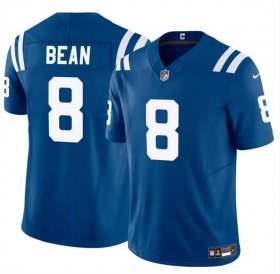 Cheap Men\'s Indianapolis Colts #8 Jason Bean Blue 2024 F.U.S.E. Vapor Limited Stitched Football Jersey