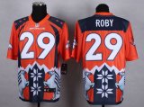 Wholesale Cheap Nike Broncos #29 Bradley Roby Orange Men's Stitched NFL Elite Noble Fashion Jersey