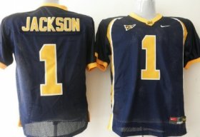 Wholesale Cheap California Golden Bears #1 Jackson Blue Jersey