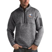 Wholesale Cheap New York Islanders Antigua Fortune Quarter-Zip Pullover Jacket Black