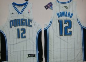 Wholesale Cheap Orlando Magic #12 Dwight Howard Revolution 30 Swingman White Jersey