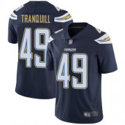 Wholesale Cheap Nike Chargers #49 Drue Tranquill Navy Blue Team Color Men's Stitched NFL Vapor Untouchable Limited Jersey