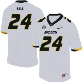 Wholesale Cheap Missouri Tigers 24 Terez Hall White Nike College Football Jersey