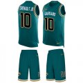 Wholesale Cheap Nike Jaguars #10 Laviska Shenault Jr. Teal Green Alternate Men's Stitched NFL Limited Tank Top Suit Jersey