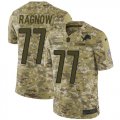 Wholesale Cheap Nike Lions #77 Frank Ragnow Camo Men's Stitched NFL Limited 2018 Salute To Service Jersey