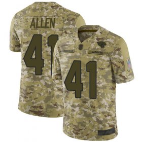 Wholesale Cheap Nike Jaguars #41 Josh Allen Camo Men\'s Stitched NFL Limited 2018 Salute To Service Jersey