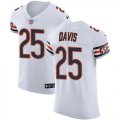 Wholesale Cheap Nike Bears #25 Mike Davis White Men's Stitched NFL Vapor Untouchable Elite Jersey