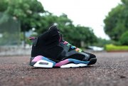 Wholesale Cheap Kids Air Jordan 6 VI Shoes Black/Multi color