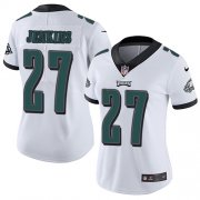 Wholesale Cheap Nike Eagles #27 Malcolm Jenkins White Women's Stitched NFL Vapor Untouchable Limited Jersey