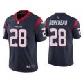 Wholesale Cheap Men's Navy Houston Texans #28 Rex Burkhead Vapor Untouchable Limited Stitched Jersey