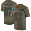 Wholesale Cheap Nike Dolphins #97 Christian Wilkins Camo Men's Stitched NFL Limited 2019 Salute To Service Jersey