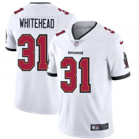 Wholesale Cheap Tampa Bay Buccaneers #31 Jordan Whitehead Men\'s Nike White Vapor Limited Jersey