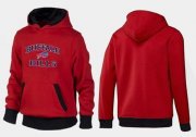 Wholesale Cheap Buffalo Bills Heart & Soul Pullover Hoodie Red & Black