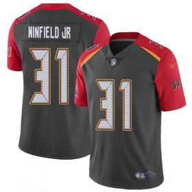 Wholesale Cheap Nike Buccaneers #31 Antoine Winfield Jr. Gray Men\'s Stitched NFL Limited Inverted Legend Jersey