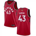 Wholesale Cheap Raptors #43 Pascal Siakam Red 2019 Finals Bound Women's Basketball Swingman Icon Edition Jersey