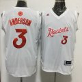 Wholesale Cheap Men's Houston Rockets #3 Ryan Anderson adidas White 2016 Christmas Day Stitched NBA Swingman Jersey