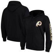 Wholesale Cheap Washington Redskins G-III Sports by Carl Banks Post Route Full-Zip Hoodie Black