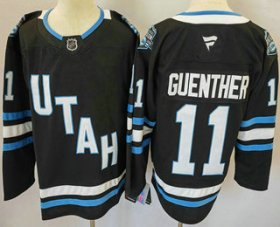 Cheap Men\'s Utah Hockey Club #11 Dylan Guenther Navy 2024 Stitched Jersey