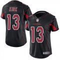 Wholesale Cheap Nike Cardinals #13 Christian Kirk Black Women's Stitched NFL Limited Rush Jersey