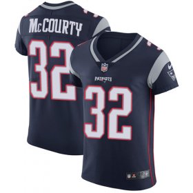 Wholesale Cheap Nike Patriots #32 Devin McCourty Navy Blue Team Color Men\'s Stitched NFL Vapor Untouchable Elite Jersey