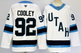 Cheap Men's Utah Hockey Club #92 Logan Cooley White 2024-25 Stitched Jersey