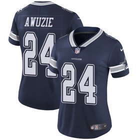 Wholesale Cheap Nike Cowboys #24 Chidobe Awuzie Navy Blue Team Color Women\'s Stitched NFL Vapor Untouchable Limited Jersey