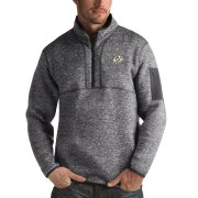 Wholesale Cheap Nashville Predators Antigua Fortune Quarter-Zip Pullover Jacket Black