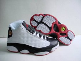 Wholesale Cheap Air jordan 13 he got game Shoes White/Black