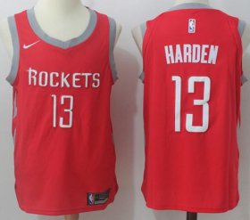 Wholesale Cheap Nike Houston Rockets #13 James Harden Red Stitched NBA Jersey