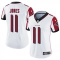 Wholesale Cheap Nike Falcons #11 Julio Jones White Women's Stitched NFL Vapor Untouchable Limited Jersey