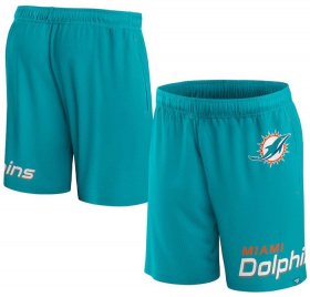 Cheap Men\'s Miami Dolphins Aqua Shorts