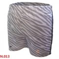 Wholesale Cheap Women's Nike NFL Chicago Bears Embroidered Team Logo Zebra Stripes Shorts