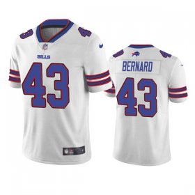 Wholesale Cheap Men\'s Buffalo Bills #43 Terrel Bernard White Vapor Untouchable Limited Stitched Jersey