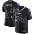 Wholesale Cheap Nike Cowboys #54 Jaylon Smith Lights Out Black Men's Stitched NFL Limited Rush Jersey