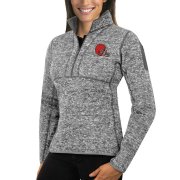 Wholesale Cheap Arizona Coyotes Antigua Women's Fortune 1/2-Zip Pullover Sweater Red