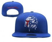 Wholesale Cheap Philadelphia 76ers Snapback Ajustable Cap Hat YD 5