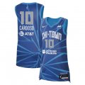 Wholesale Cheap Women's Chicago Sky #10 Kamilla Cardoso Sky Blue 2024 Rebel Edition Stitched Jersey