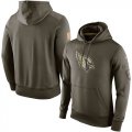 Wholesale Cheap Men's Arizona Cardinals Nike Olive Salute To Service KO Performance Hoodie