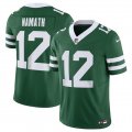 Cheap Men's New York Jets #12 Joe Namath Green 2024 F.U.S.E. Vapor Limited Football Stitched Jersey