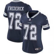 Wholesale Cheap Nike Cowboys #72 Travis Frederick Navy Blue Team Color Women's Stitched NFL Vapor Untouchable Limited Jersey