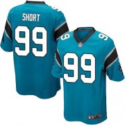 Wholesale Cheap Nike Panthers #99 Kawann Short Blue Alternate Youth Stitched NFL Elite Jersey