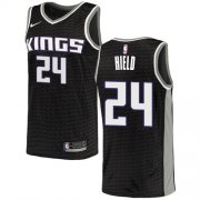 Wholesale Cheap Women's Sacramento Kings #24 Buddy Hield Black Basketball Swingman Statement Edition Jersey