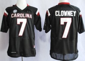 Wholesale Cheap South Carolina Gamecocks #7 Jadeveon Clowney 2013 Black Jersey