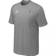 Wholesale Cheap Adidas Germany 2014 World Small Logo Soccer T-Shirt Light Grey